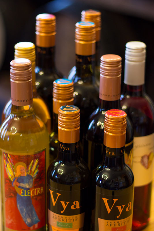Vya Vermouth Electra California Moscato Essensia Elysium Sweet Dessert Wines Screw Caps