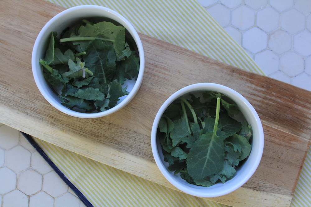 Eggs and Kale ramekin brunch dish Quady wine moscato