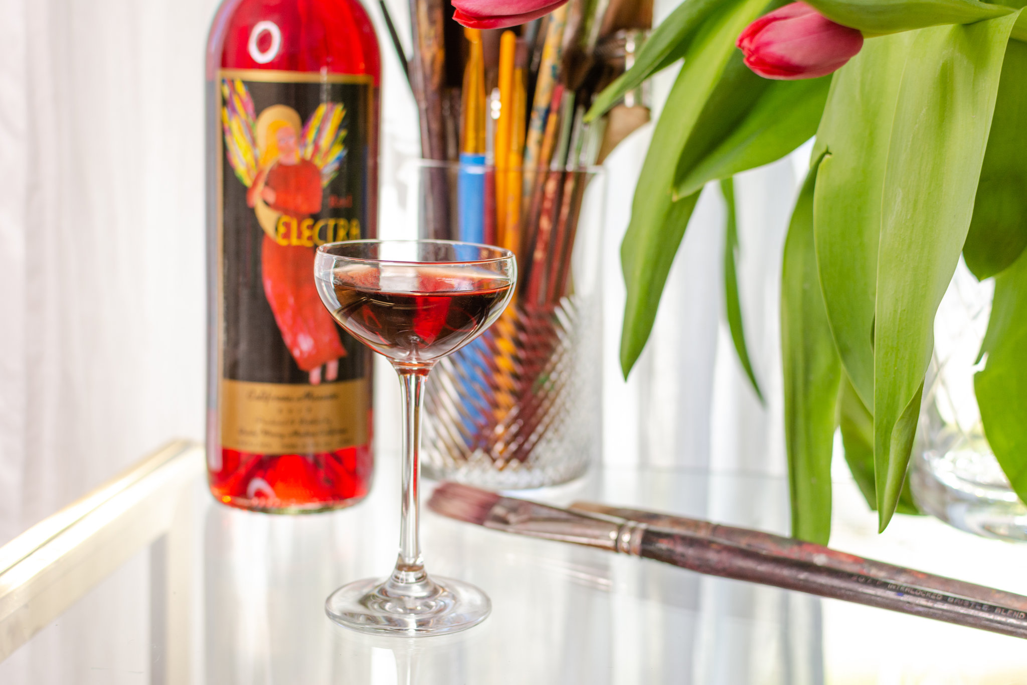 Quady Red Electra Moscato Cocktail vodka