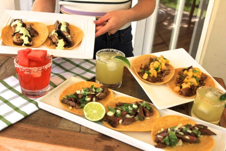 Cinco de Mayo Taco Recipe Margarita recipe Essensia Orange Muscat Wine Red Electra Moscato