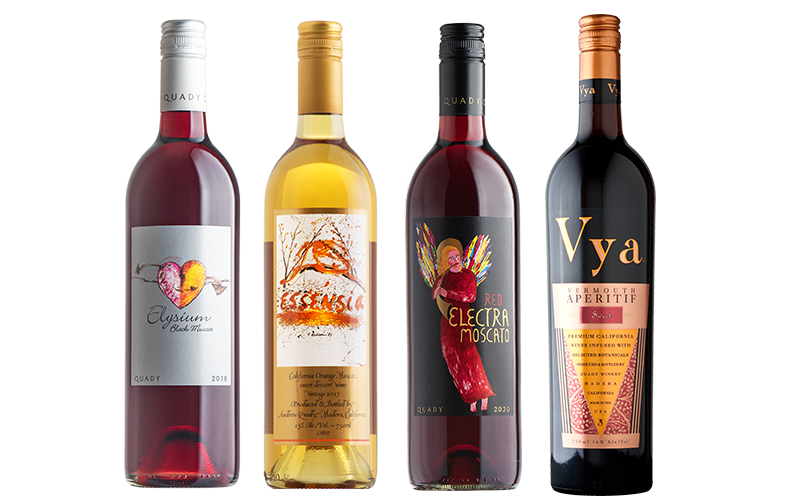 showing the april 2021 club release featuring a black bottle of vya sweet, red bottle of red electra orange bottle of essensia and a purple bottle of elysium