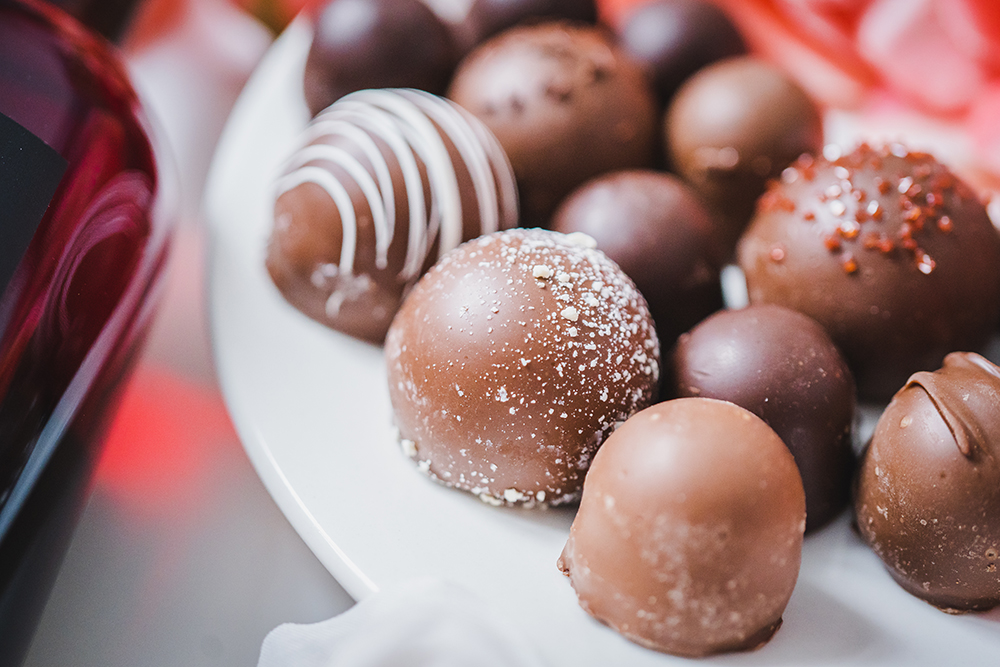 Chocolate truffles for Mother's Day