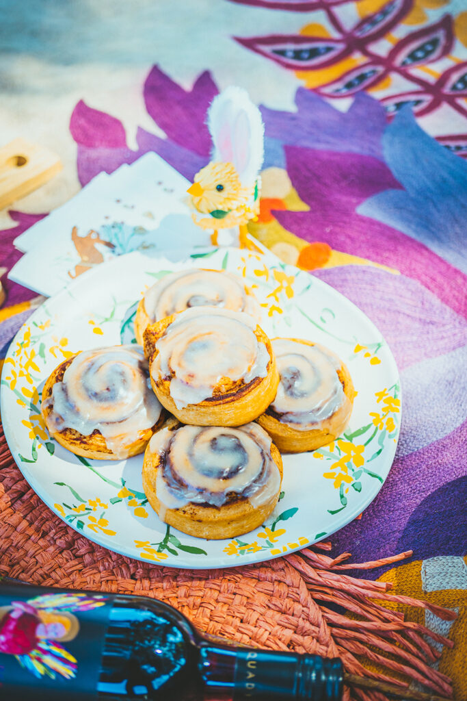 Spring brunch idea - cinnamon rolls