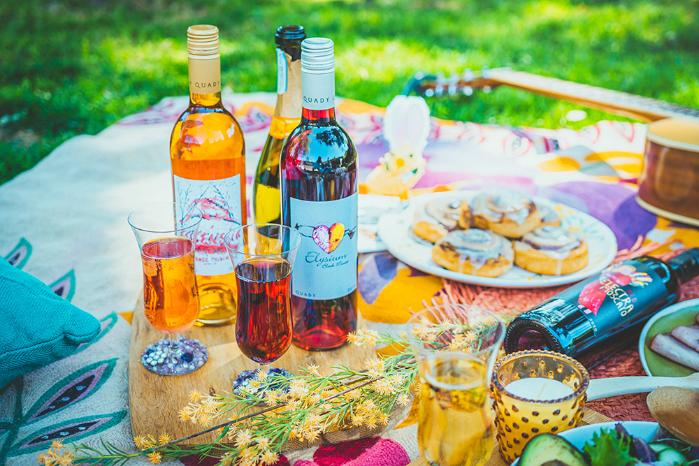 Spring brunch idea - dessert wine mimosas