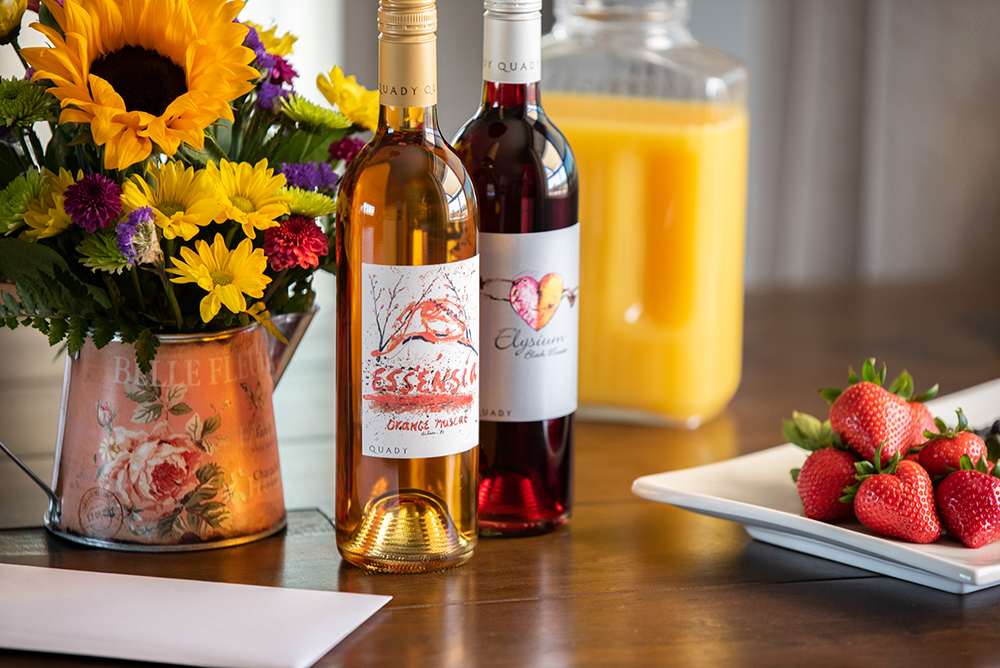 Are dessert wines ideal for beginners? Essensia Orange Muscat and Elysium Black Muscat dessert wines.