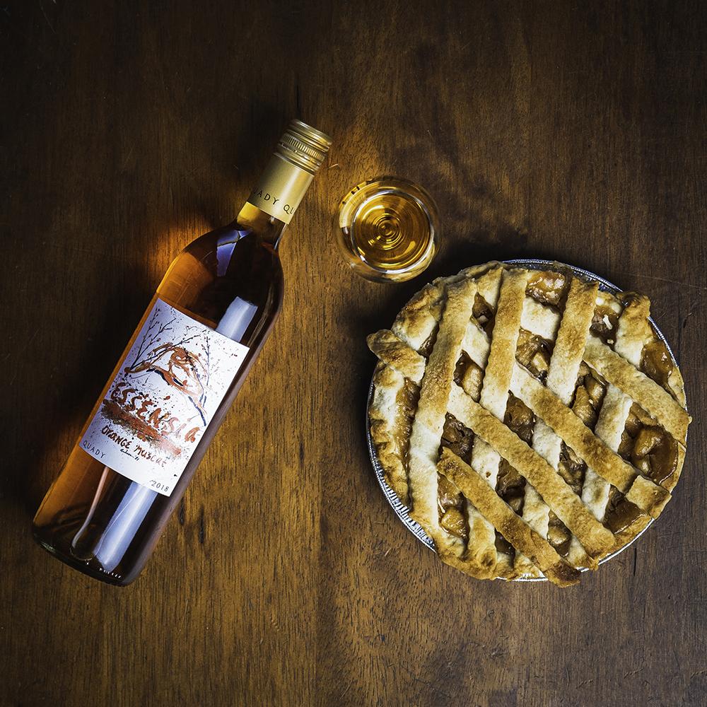 Apple pie with Essensia Orange Muscat