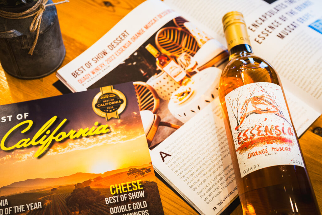 Essensia with Best of California Magazine article
