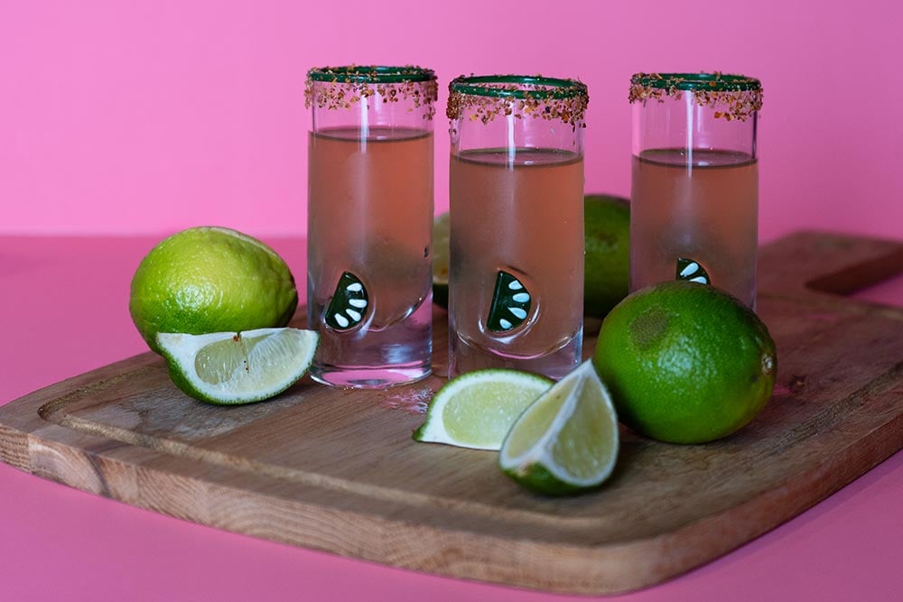 Jalapeño Rosé Shooters