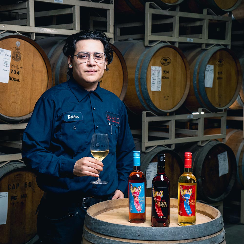 Dallas Huerta, General Winery Worker