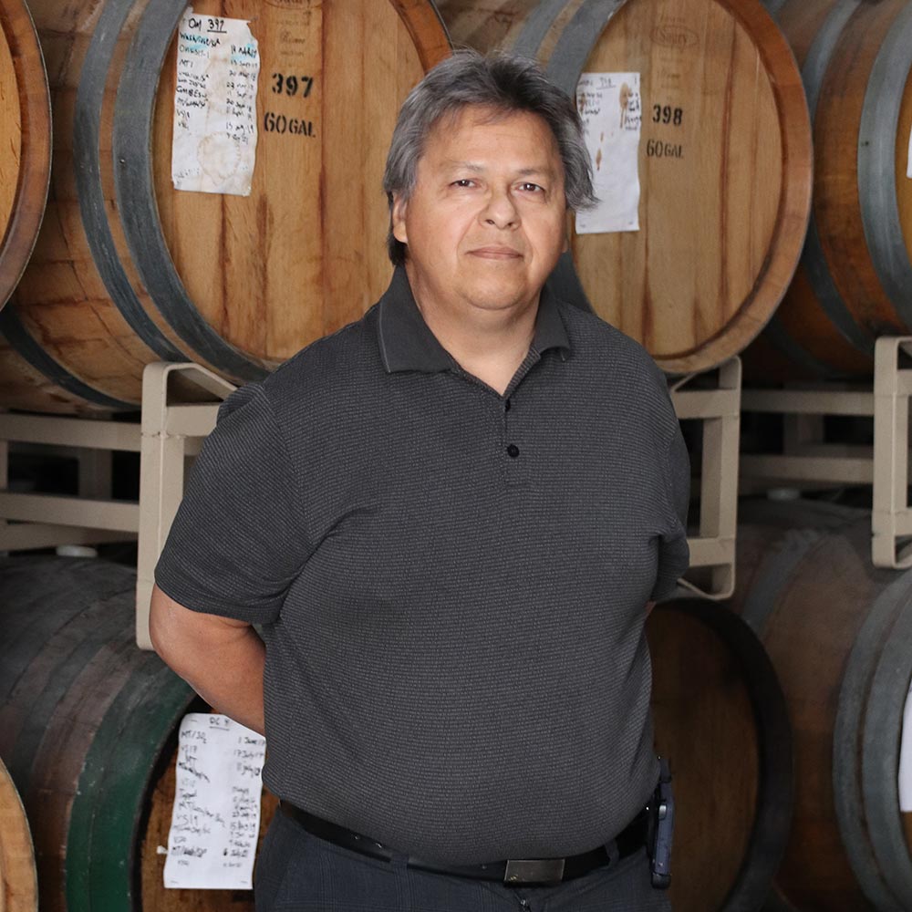 Bottling & Labeling Operations Manager Dan Mejia